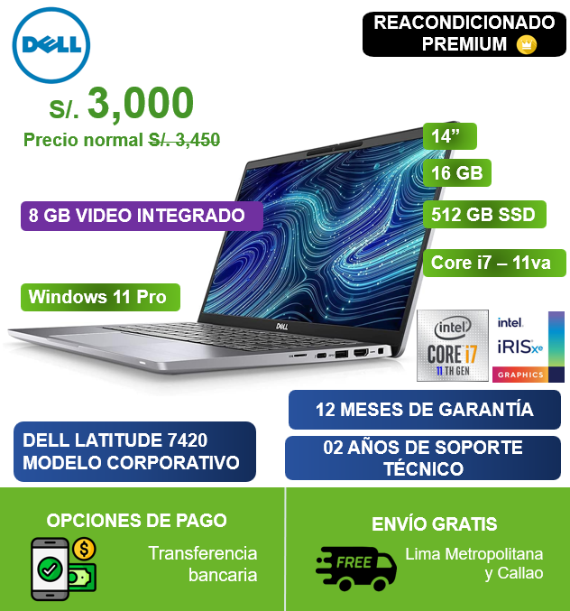 DELL LATITUDE 7420